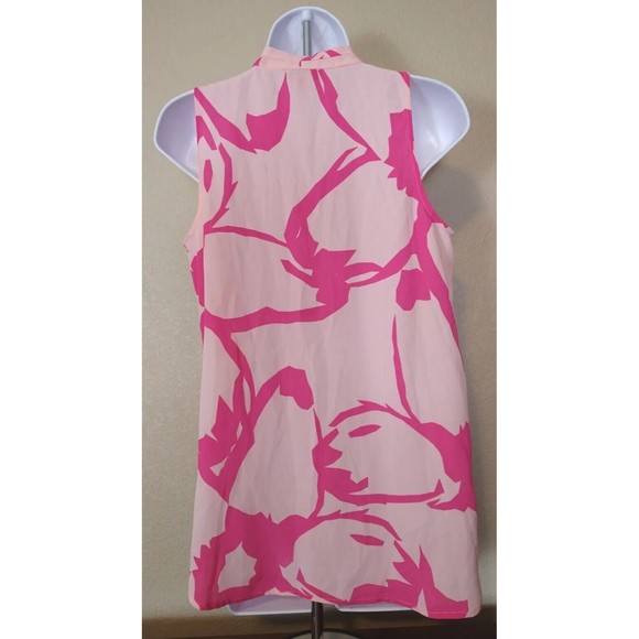 Vince Camuto Sleeveless Top Women XS Pink Career Casual B42 - Picture 2 of 6